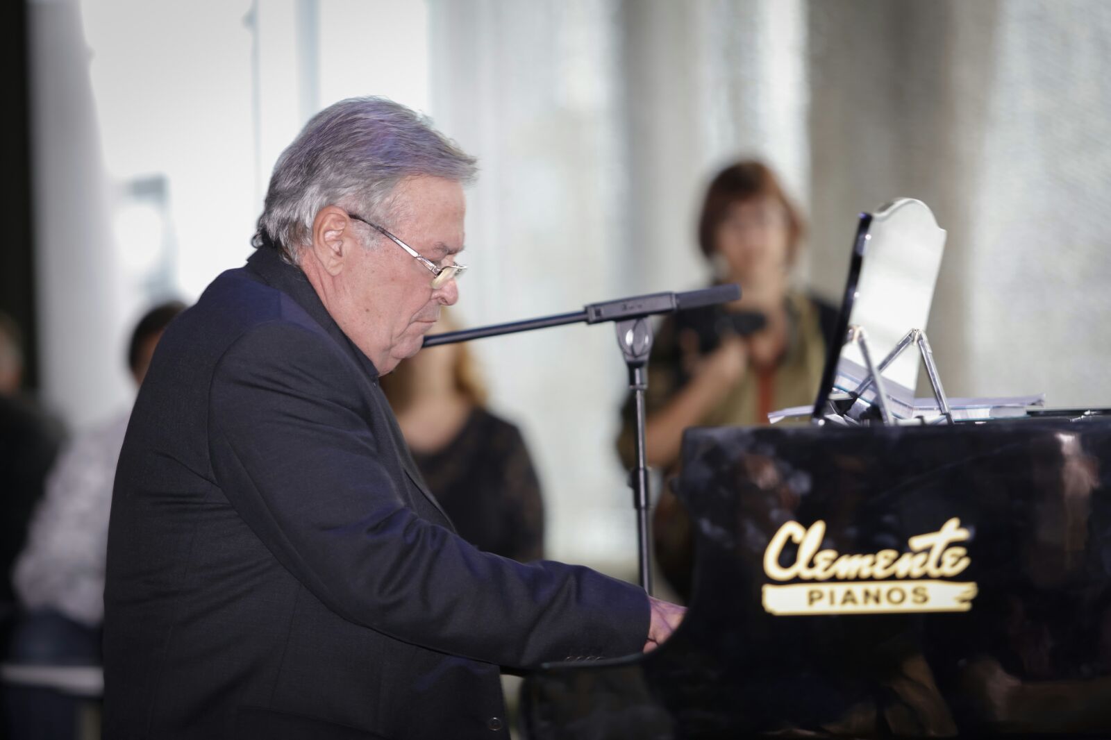 El pianista cubano José Mº Vitier en Dénia
