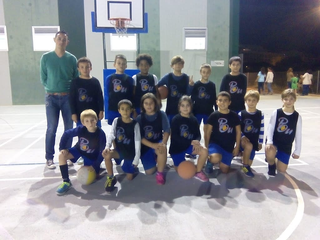 Equipo del Colegio Pou