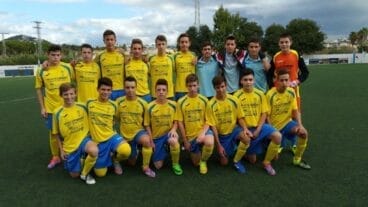 Equipo del FB Dénia Cadete A