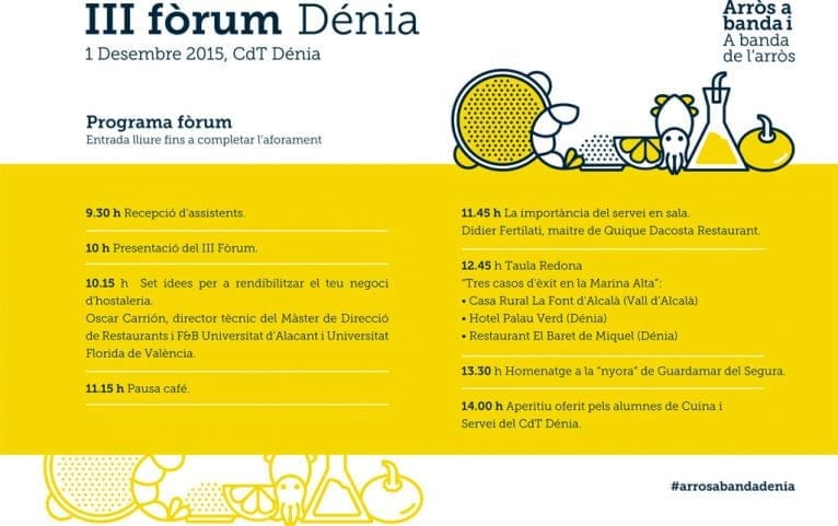 III Fórum Dénia Arròs a Banda