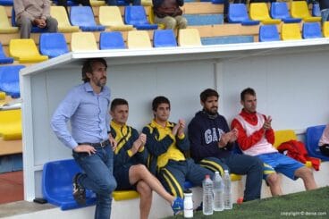 Juan Carlos Signes en el banquillo