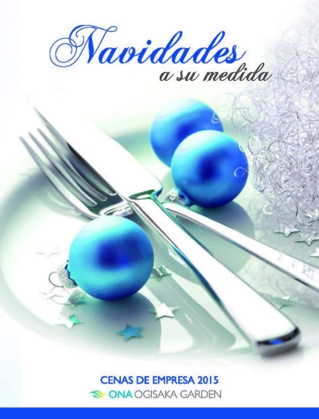 Menú para empresas Ona Ogisaka Garden