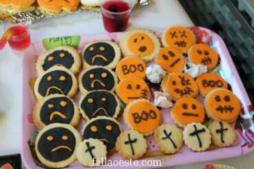 Merienda de Halloween en la falla Oeste