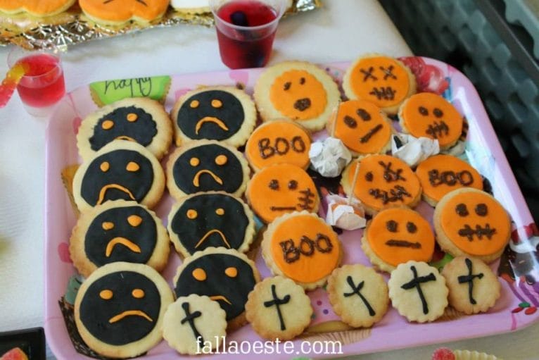 Merienda de Halloween en la falla Oeste