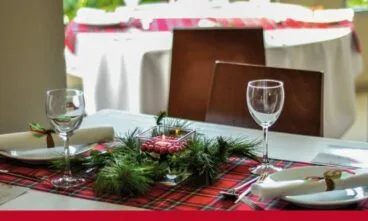 Mesa de navidad Ona Ogisaka Garden