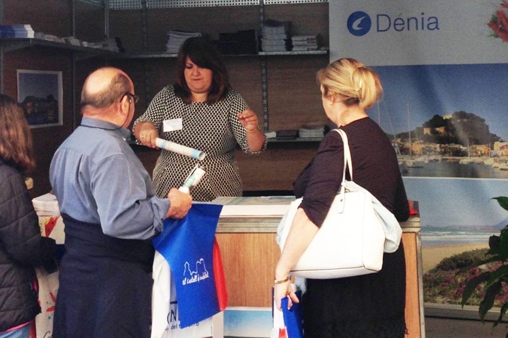 Participación de Turismo Dénia en la Feria de Cocentaina de 2015