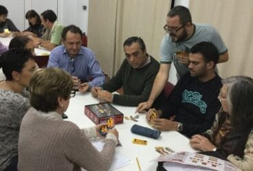 Profesorado europeo en el Colegio Paidos