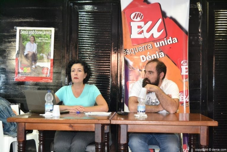 Raquel López en la sede de EUPV Dénia