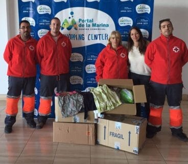Recogida de ropa de Cruz Roja