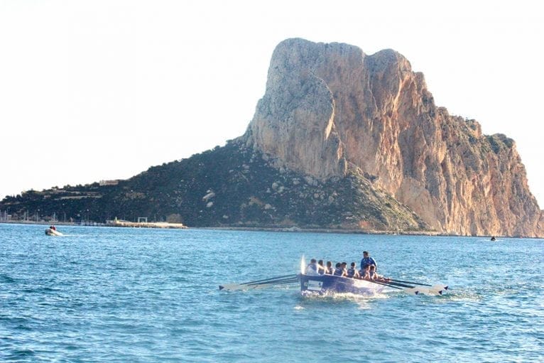 Regata en Calpe