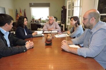 Reunión con la directora General de Costas en Dénia