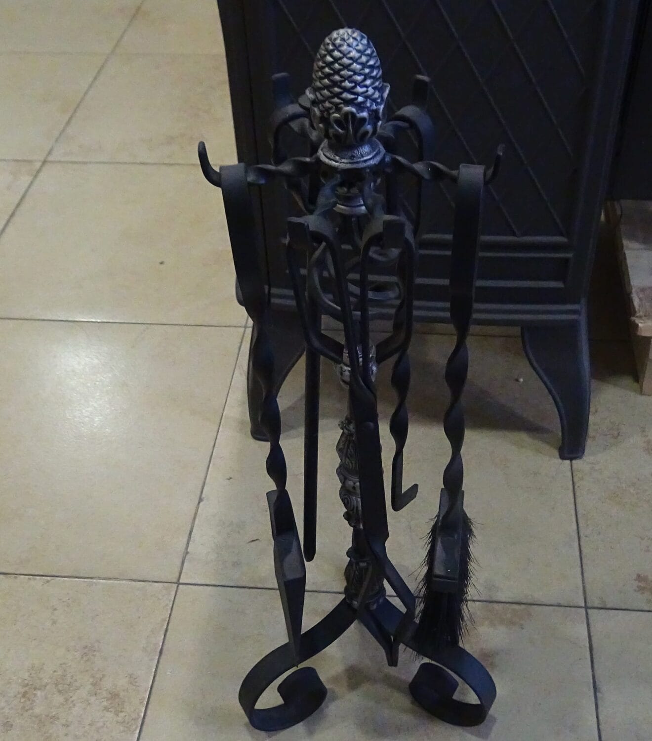 Utensilios para la chimenea