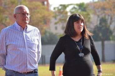 Vicent Grimalt junto a Mariám Tamarit