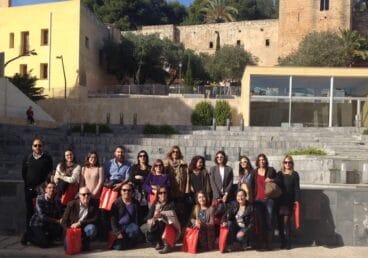 Visita de especialistas turísticos a Dénia