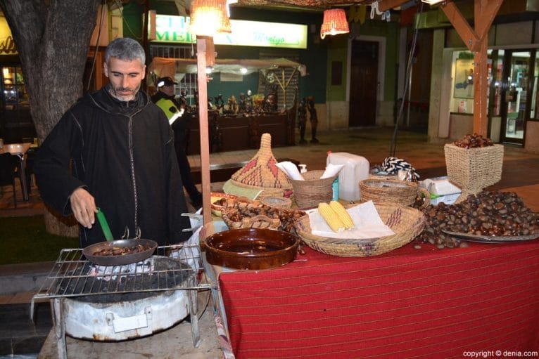 Feria Medieval Dénia - Castañas