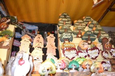 Feria Medieval Dénia – Nombres en madera