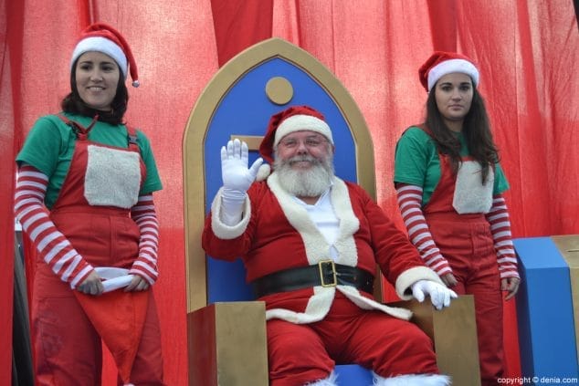 29 Papá Noel en Portal de la Marina Papá Noel y los duendes