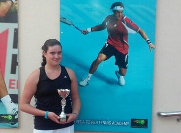 Andrea Redondo campeona del Master Alevín David Ferrer