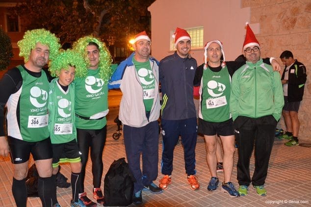 Atletas del grupo Ximo Gavilá