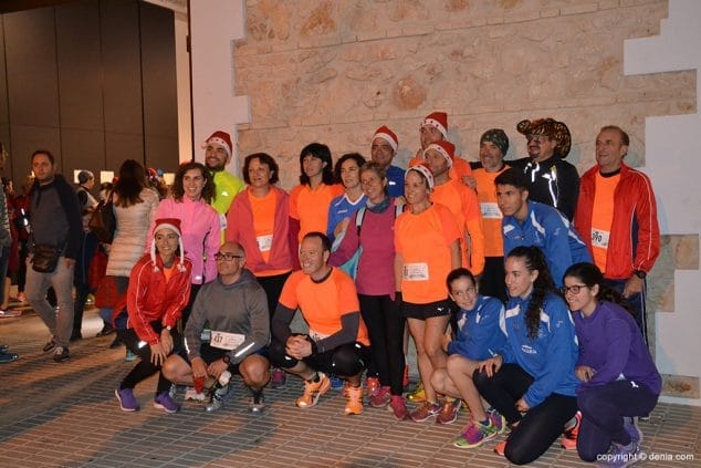 Atletas dianenses en la San Silvestre de Ondara