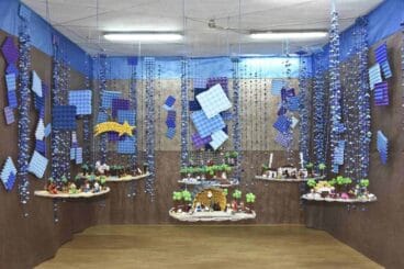 Belén del Colegio Cervantes 2015