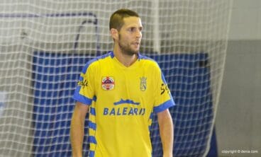 Curro va anotar els dos gols contra l'Inter Movistar