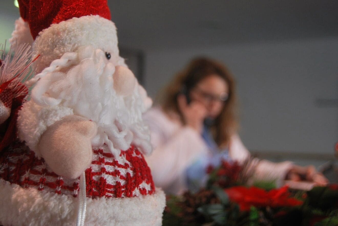 Decoración Navideña en el Hospital de Dénia