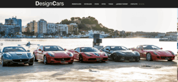 Design Cars Home de su Página web