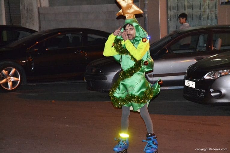 Disfraz de árbol de navidad