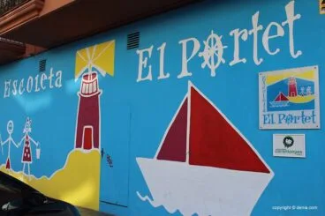 Fachada Escoleta El Portet