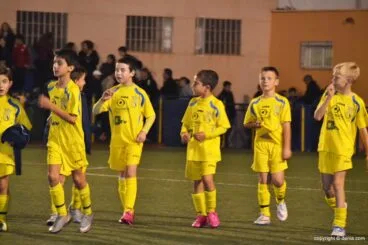 Los benjamines dianense celebran el tercer puesto