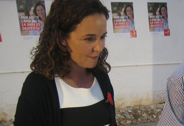 Maite Pérez Conejero - alcaldesa de La Xara