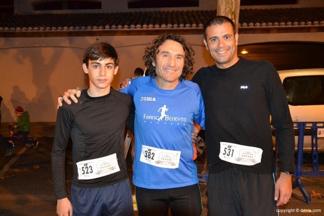 Nacho con Franc Beneyto y Fernando Calatrava