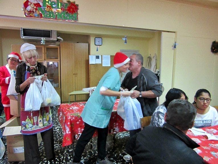 Navidad en el comedor social
