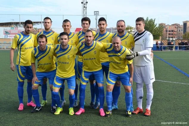 Once del Dénia ante el Contestano