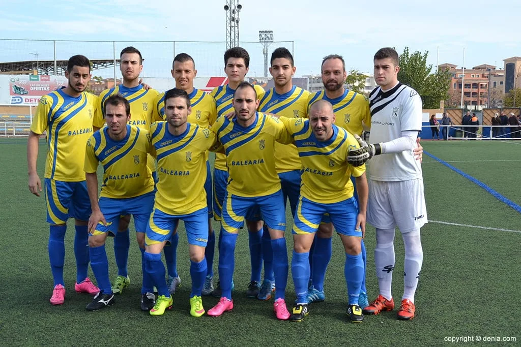 Once del Dénia ante el Contestano
