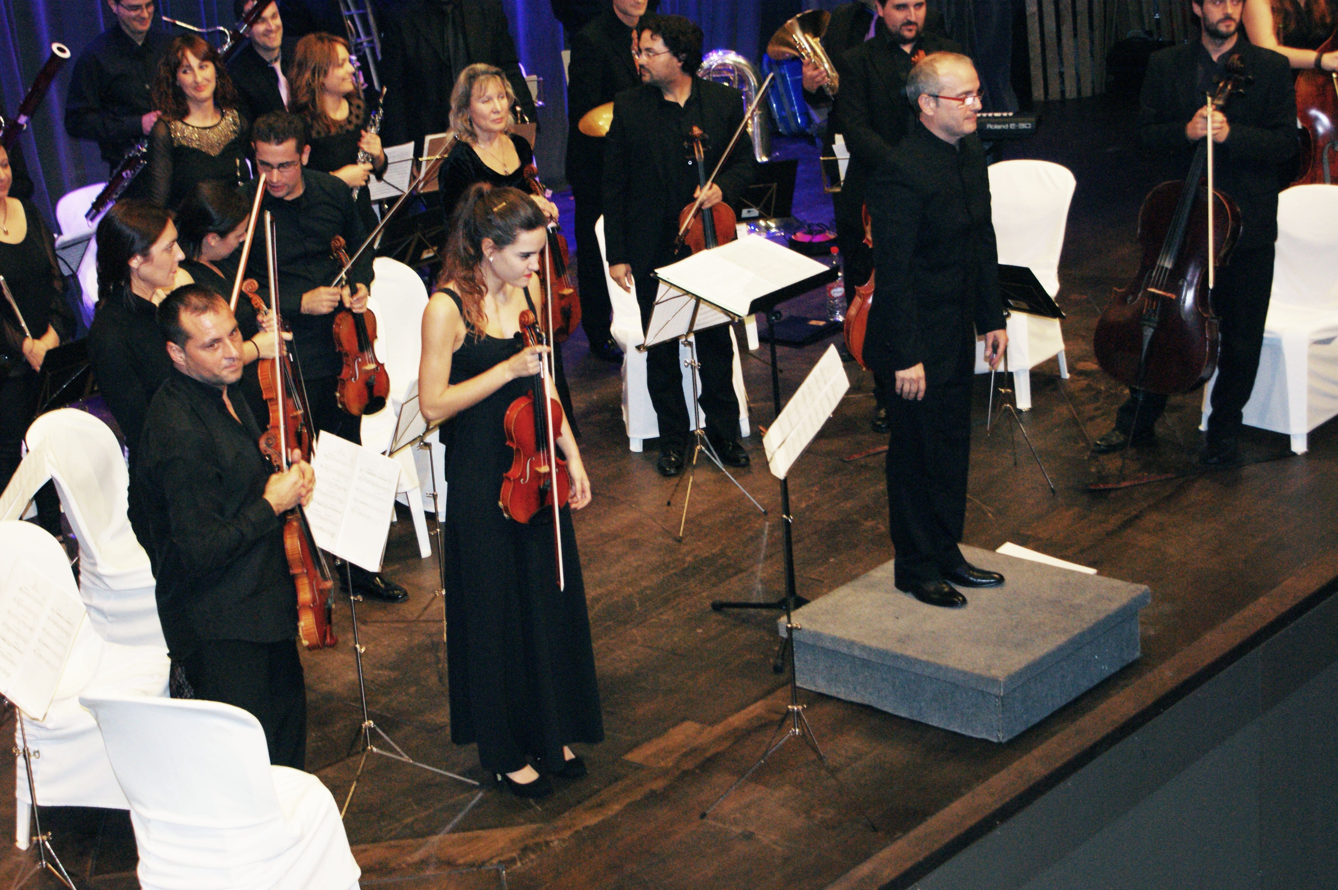 Éxito en el concierto benéfico de Aprosdeco celebrado en Dènia 3 Orquesta Sinfónica de la Marina Alta