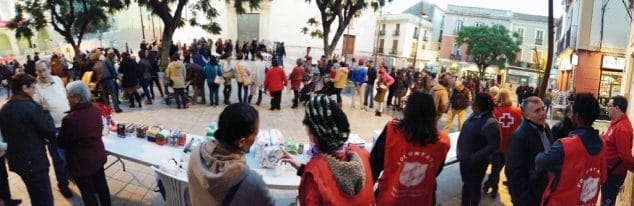 Recollida d'Aliments Pare Noel Taula Solidària