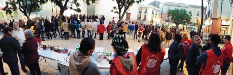 Recogida de Alimentos Papa Noel Mesa Solidaria