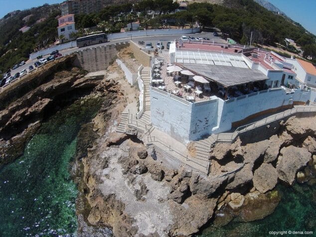 Restaurante Mena desde el Aire