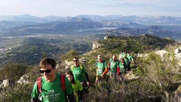 Subiendo a la creueta