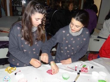 Taller navideño en el Oeste