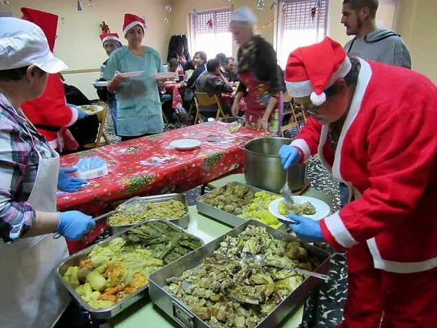 Voluntarios comedor social