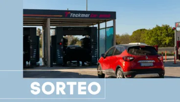 Sorteo de cinco lavados premium en las nuevas maquinas de Teckmar