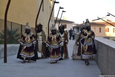 Visita de los Carteros Reales Dénia