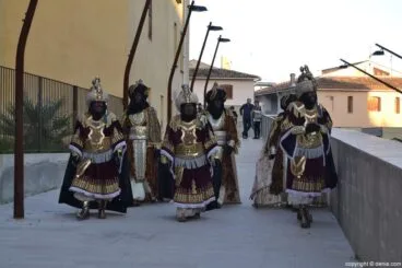 Visita de los Carteros Reales Dénia