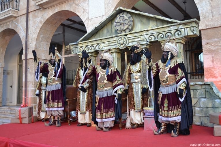Visita de los Carteros Reales Dénia