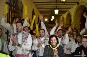 04 Premios fallas Dénia 2015 – Oeste celebra el primer premio de su sección