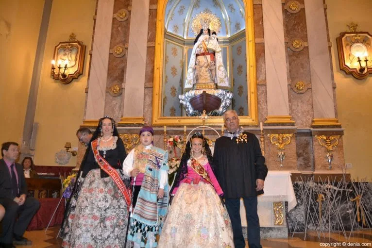 Ofrenda de flores Fallas de Dénia 2014 - Ofrenda de la Falla Campaments