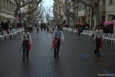 Ofrenda Flores Fallas Dénia 2015 – Falla Oeste